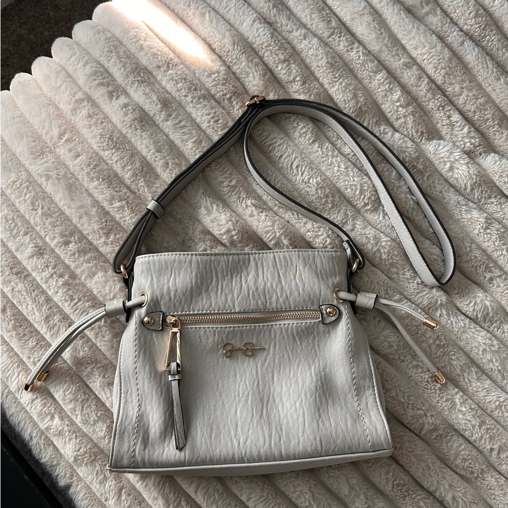 Jessica Simpson off-white shoulder bag